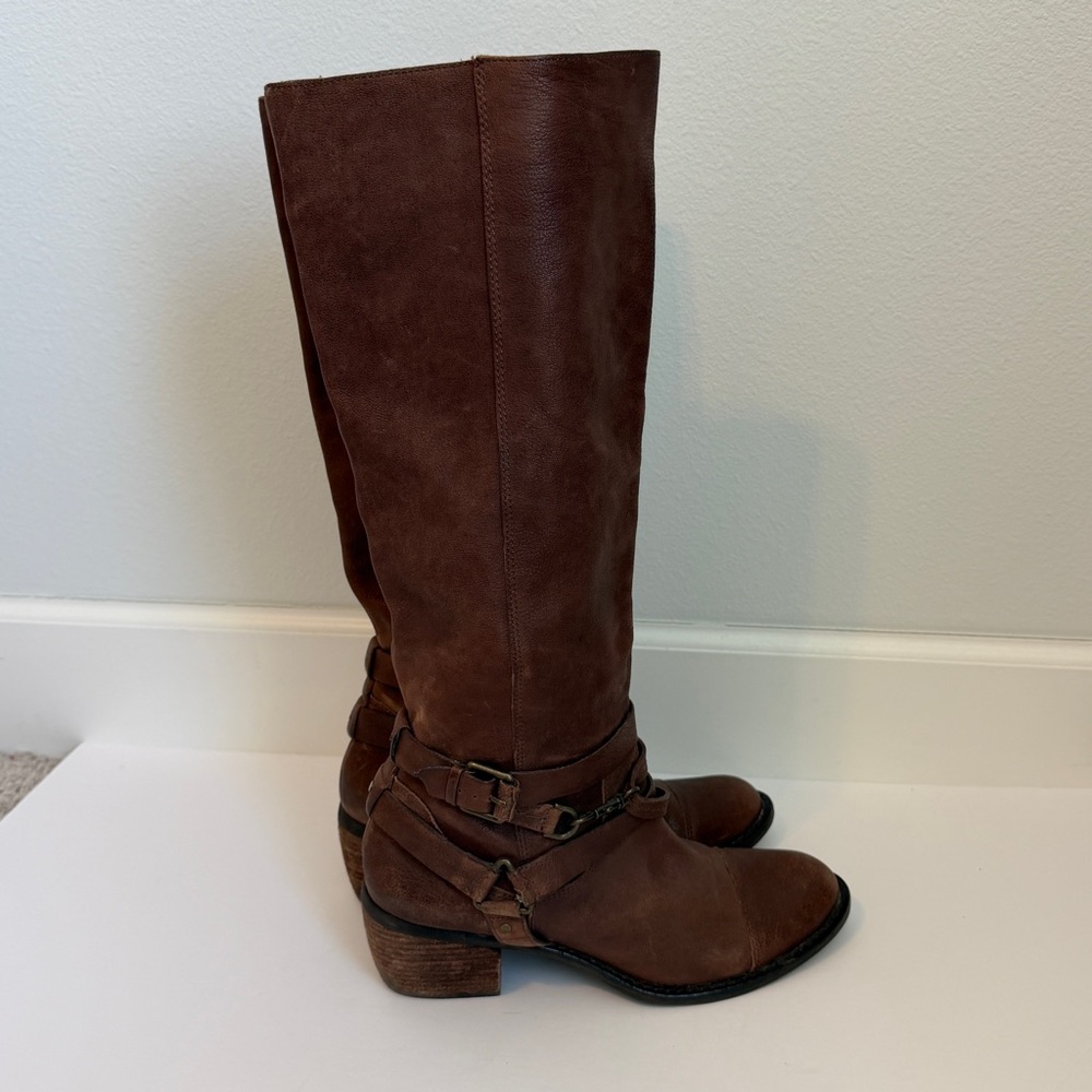 Gianni Bini Parker Leather Knee High Boots - Picture 9 of 12